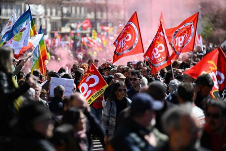 Una protesta contro la riforma delle pensioni © AFP