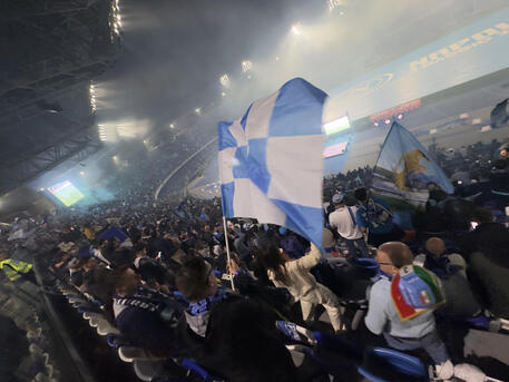 Festa scudetto a Napoli © ANSA