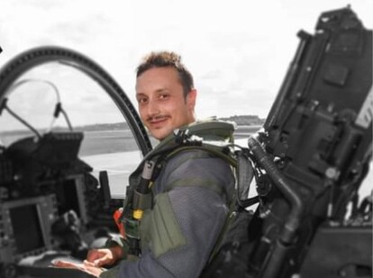 Un post tratto dal profilo Facebook dell'Aeronautica militare: Fabio Antonio Altruda