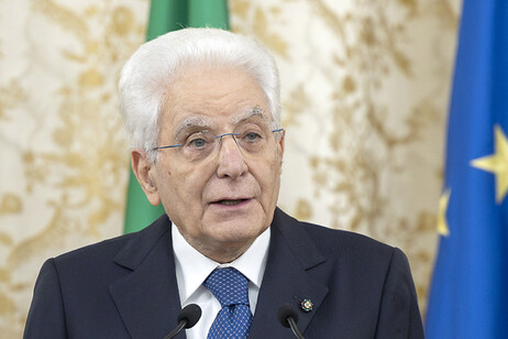 Il presidente della Repubblica Sergio Mattarella