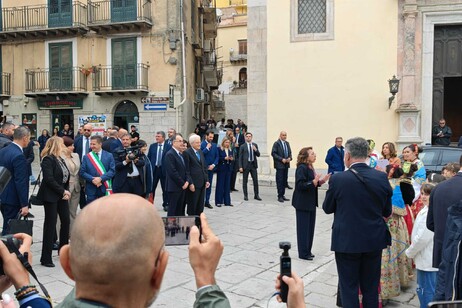 Mattarella e il presidente albanese a Piana degli Albanesi