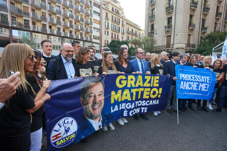 Open Arms: Lega in piazza a Palermo per Matteo Salvini