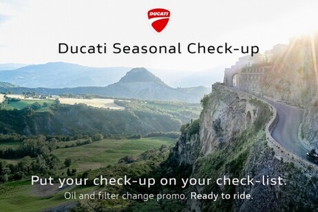 Promozione Ducati su manutenzione in concessionaria