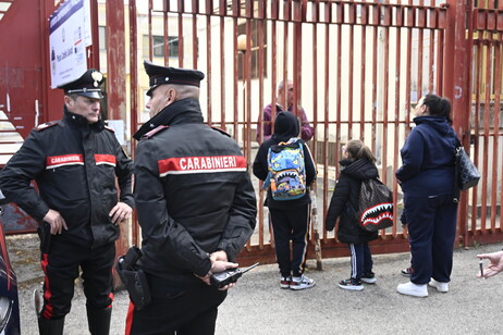 La scuola media di Scanzano, a Castellammare di Stabia