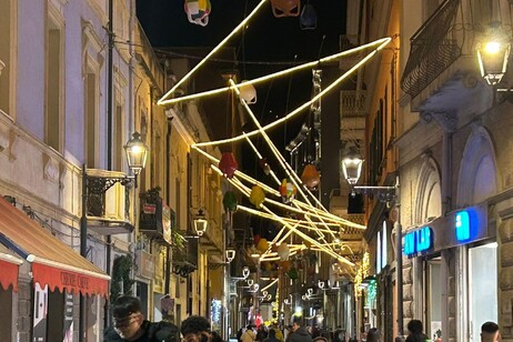 Luminarie di Natale a Oristano