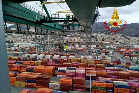 Il terminal Psa nel porto di Genova