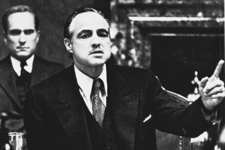 Marlon Brando nei panni di Vito Corleone