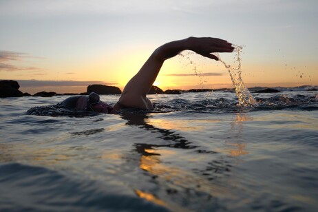nuoto in acque libere tra i rimedi anti caldo 2024 , Foto di Dallas Morgan su Unsplash