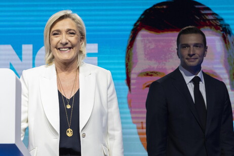 Marine Le Pen e Jordan Bardella