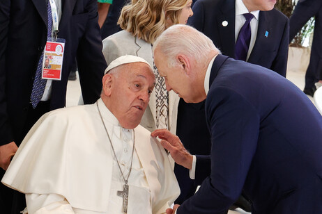 Papa Francesco e Joe Biden