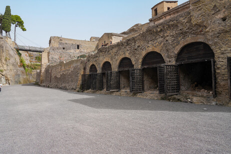 Fu l'antica spiaggia di Herculaneum, ora è visitabile