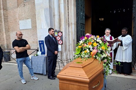I funerali di Vera Slepoj a Sant'Antonio di Padova