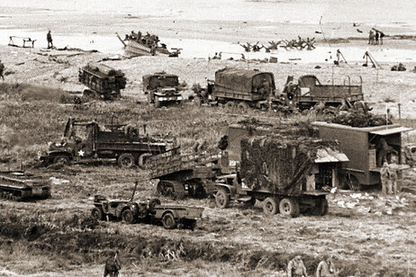 Tutti i veicoli schierati in Normandia il D-Day