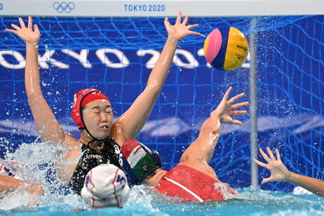 Pallanuoto Hungary and Japan at the 2020 Summer Olympics in Tokyo, Japan, 30 July 2021.  EPA/Tibor I