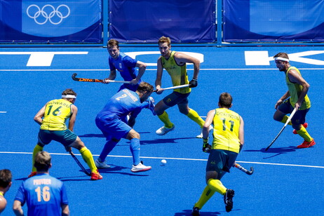 Hockey match between Australia and Netherlands of the Tokyo 2020 Olympic Games at the Oi Hockey Stad