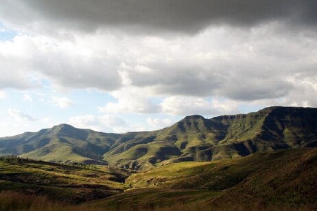 L’altopiano nel Lesotho (fonte: Tom Gernon, University of Southampton)