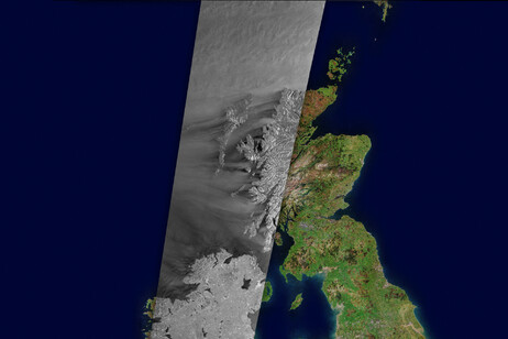 Una delle ultime immagini catturate da Sentinel-1B, a dicembre 2021 (fonte: contains modified Copernicus Sentinel data (2021), processed by ESA)