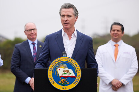 Il governatore della California Gavin Newsom