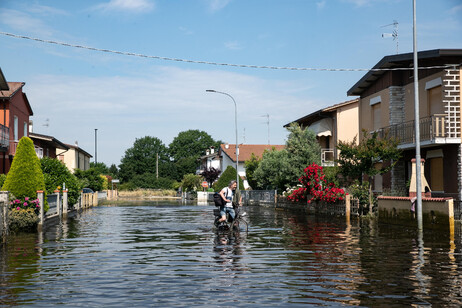 Alluvione, una foto d'archivio