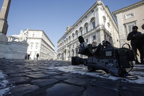 Esterno del palazzo della Corte Costituzionale