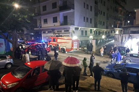 Terremoto a Napoli (foto di Ciro Fusco)