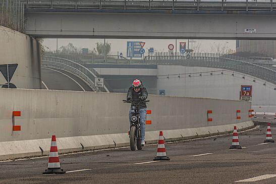 Giornalista Valerio Boni conquista record 24 ore su fat-bike