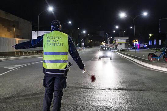 Polizia locale Roma. Immagine generica