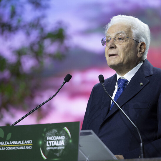 Mattarella alla cerimonia inaugurale dell'assemblea dell'Anci