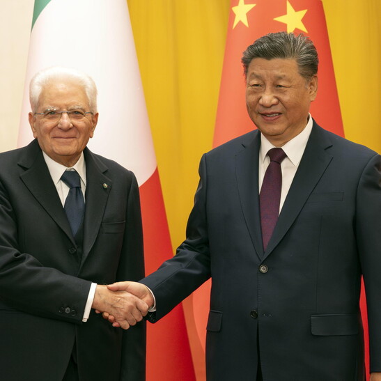 Italian President Sergio Mattarella visits China