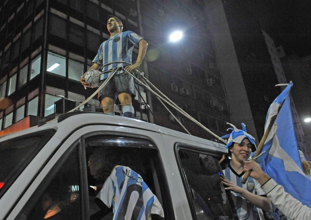 Argentina fans reactions (foto: EPA)