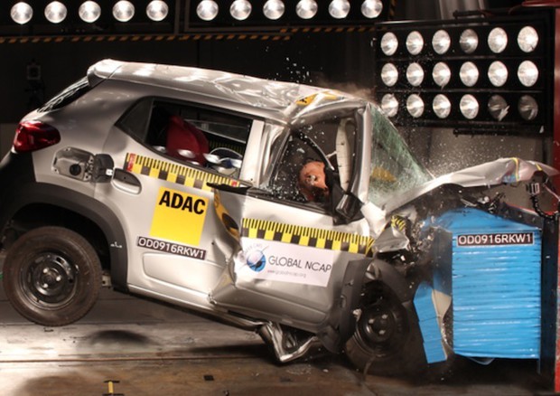 Ai crash test indiani tornata di auto tutte bocciate © Global NCAP