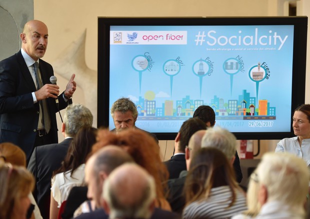 Enel Open Fiber: ''Socialcity'' a Firenze © ANSA