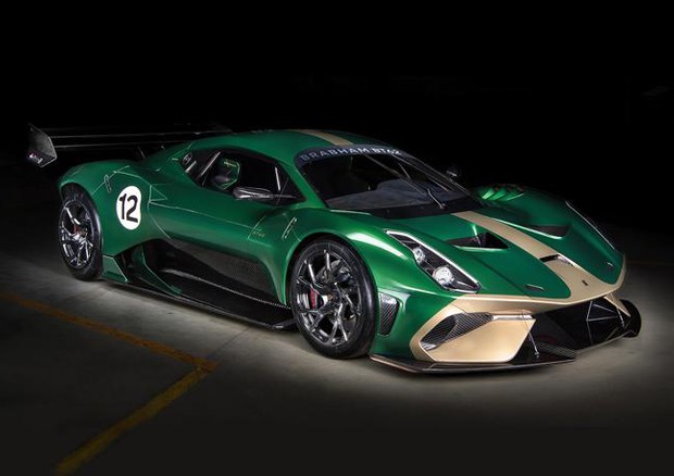 La nuova Brabham BT62 ha caratteristiche idonee solo alla guida in pista © Brabham Automotive