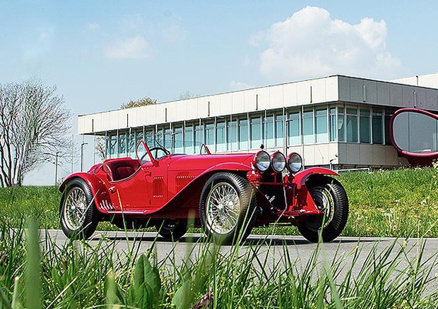 Gioielli del Museo Alfa Romeo alla Mille Miglia 2018, che fa tappa ad Arese © FCA Press