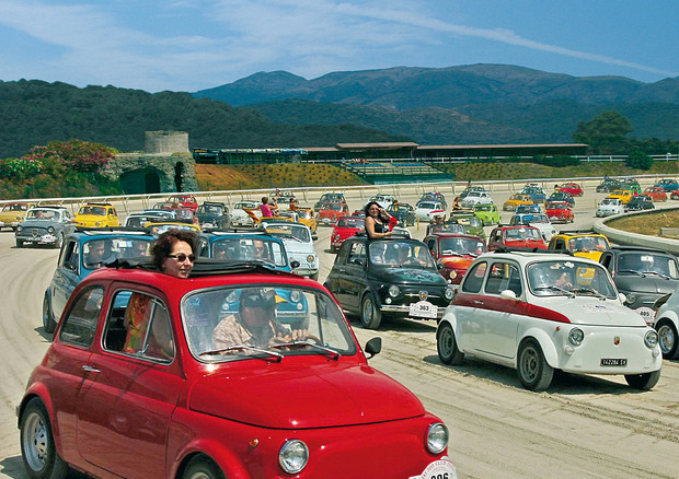 Fiat 500, tutto pronto per il 35esimo meeting di Garlenda © ANSA