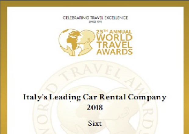 Sixt premiata in 14 categorie ai 'World Travel Awards' © 