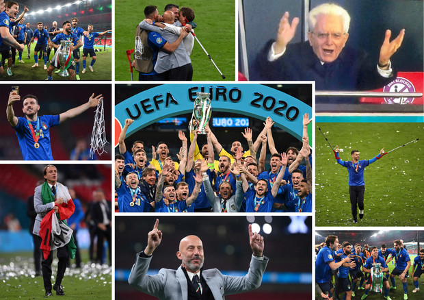 Azzurri Campioni d'Europa (ANSA)