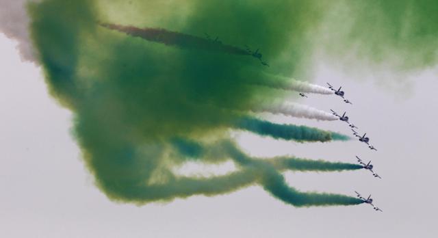 Expo: Frecce tricolori chiudono cerimonia apertura