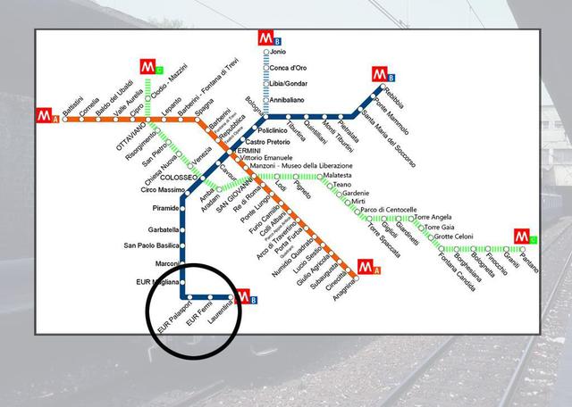 Mappa Della Metro Di Roma - Foto Del Giorno - Ansa.it