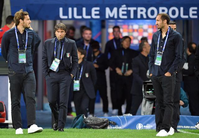 L'Italia allo stadio di Lille