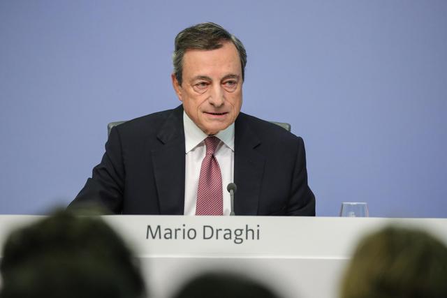 Il Presidente Della Banca Centrale Europea, Mario Draghi - Primopiano ...