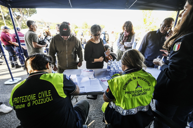 Prove Di Evacuazione Ai Campi Flegrei E C'è Lieve Scossa - Primopiano ...