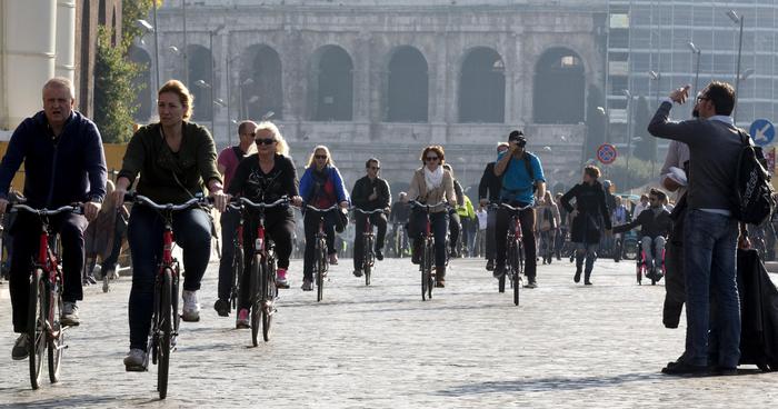 Prima domenica ecologica a Roma: un successo di partecipazione e sensibilizzazione – Notizie – Ansa.it