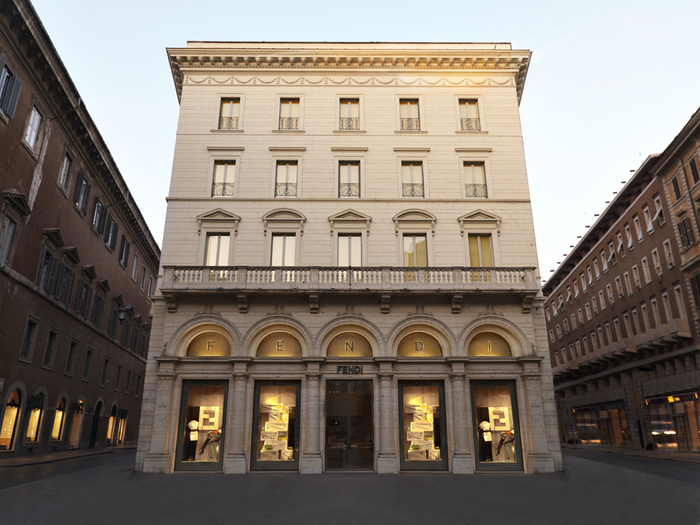 Renovated Palazzo Fendi to Reopen on 10th March in Rome • Italia Living