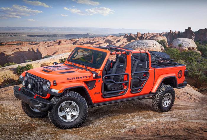 200 accessori Mopar per personalizzare Jeep Gladiator - Componenti