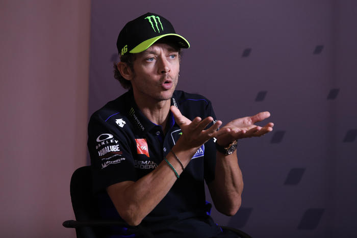 Moto: 'doppio Misano', Rossi mette il viagra sul casco - Notizie 