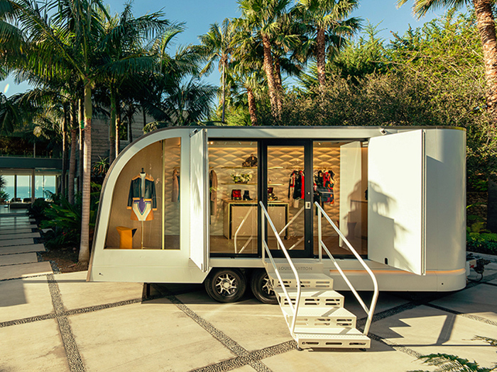 Louis Vuitton Unveils Shop on Wheels, LV By Appointment