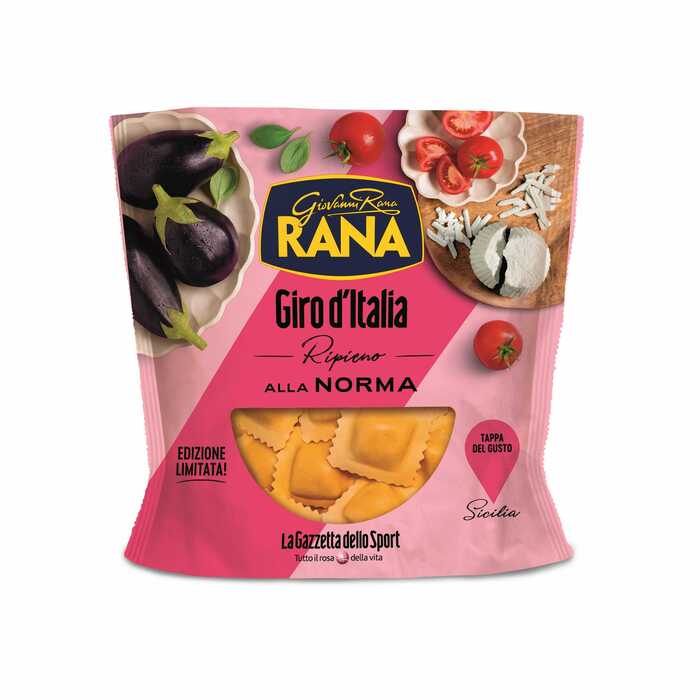 Rana, pasta ufficiale del Giro d'Italia 2021, si veste di rosa - In breve 