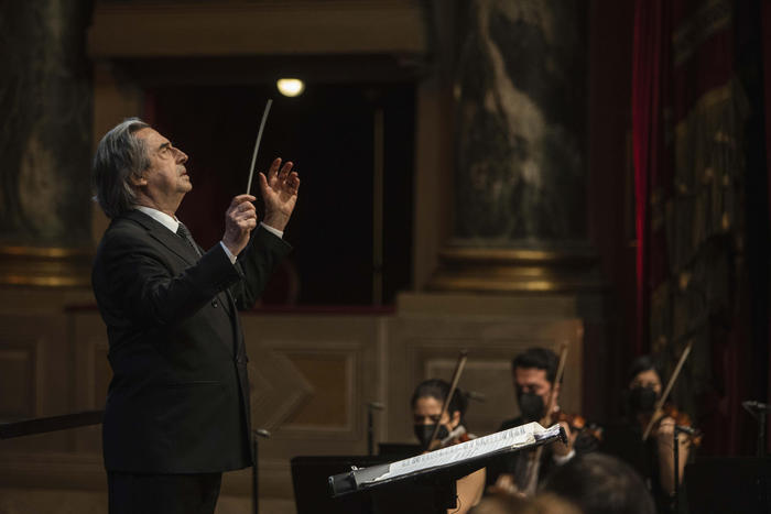 Mattarella a Bergamo, il maestro Riccardo Muti festeggia 50 anni