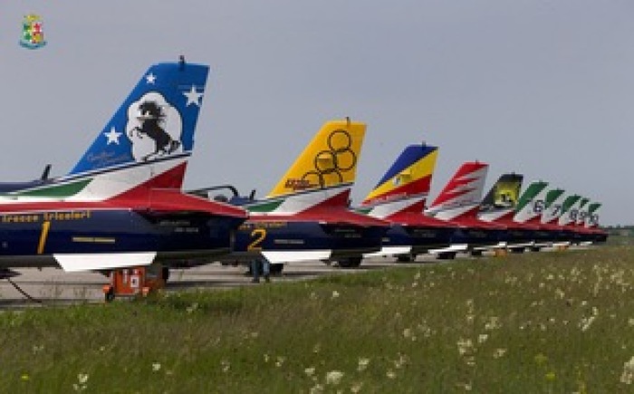 LE FRECCE TRICOLORI A TARANTO PER IL VIA AL GRAN PRIX DEI